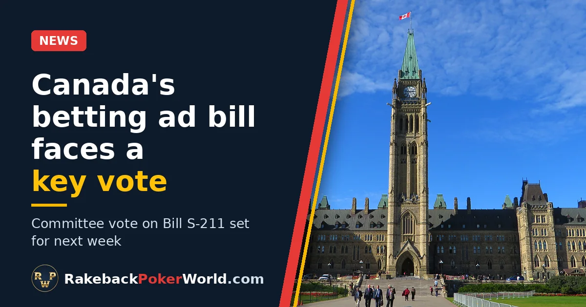 Cover: the Centre Block and Peace Tower on Parliament Hill in Ottawa, for a story on the Canada sports betting ads bill